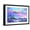 Black Frame, variant on Art.com Abstract Oil Painting Landscape Background. Colorful Yellow and Purple Sky. Oil Painting Outdoor La Art Print by pluie_r, 18" x 12"