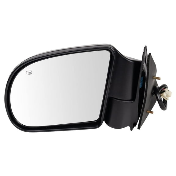 TRQ Power Heated Mirror LH for Blazer S10 Truck Jimmy S-15 Sonoma MRA05083 Fits select: 1999-2004 CHEVROLET S TRUCK, 1999-2005 CHEVROLET BLAZER