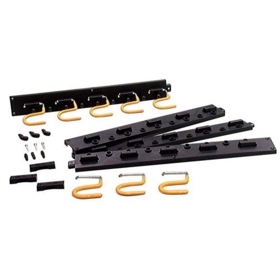 Crawford Black Plastic Rack 12 lb. capacity 1 pk