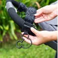 thumbnail image 6 of Disney Baby by J.L. Childress Mickey Mouse Stroller Hooks - Universal Stroller Cips with Non-Slip Straps, 2 Pack, 6 of 7