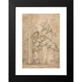 thumbnail image 2 of Giovanni Battista Paggi 18x24 Black Modern Framed Museum Art Print Titled - Saint Peter Martyr (16th Century?), 2 of 5