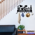 thumbnail image 3 of Handmadetneonsign Poolside Bar Coat Rack Wall Hanger, Beach Metal Wall Hooks,Poolside Beach Keys Holder Home Decor 75210, 3 of 5