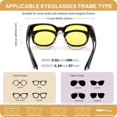 thumbnail image 4 of Gafas de sol FEISEDY B0269 Polarizadas con Visión Nocturna Amarillas, 4 of 8