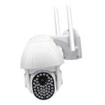 thumbnail image 1 of 1080P HD WiFi PTZ Al Aire Libre Pan Tilt Security IP IR Cámara Visión Nocturna Reino Unido 16G Sunnimix Cámara de seguridad PTZ para exteriores, 1 of 8