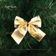 thumbnail image 3 of serony 36Pcs Christmas Tree Bows Christmas Tree Ribbon Bow Christmas for Christmas Weddings Parties Decor, 3 of 9