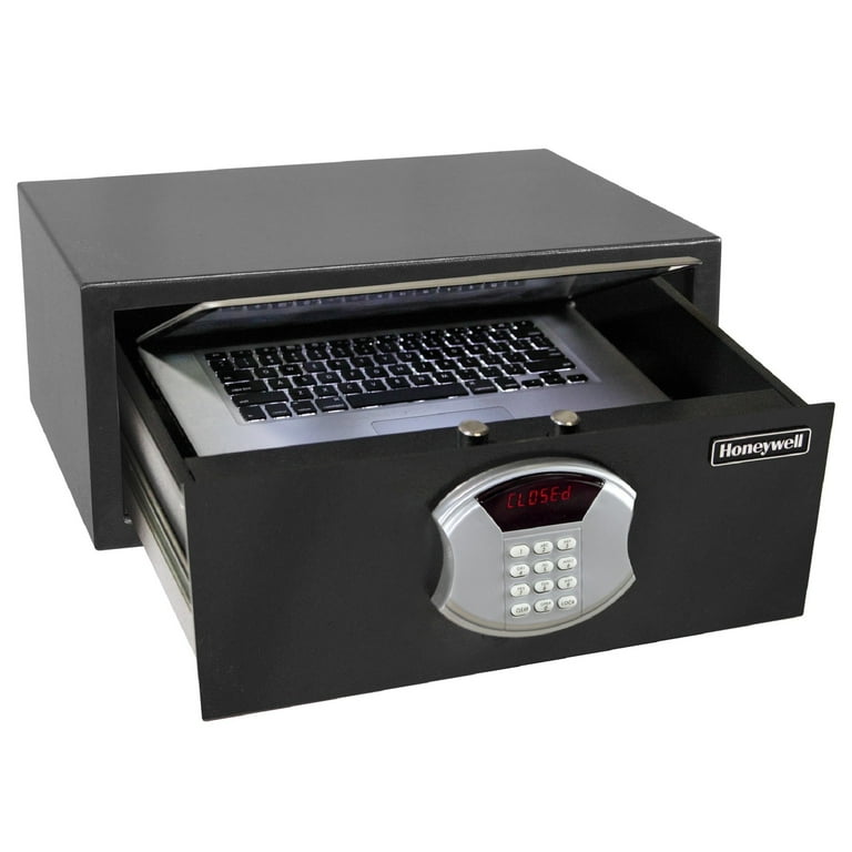0.74 cu. ft. Low Profile Steel Pull Out Drawer Safe with LED Display and Digital Lock 0.74 cu. ft. Low Profile Steel Pull Out Drawer Safe with LED Display and Digital Lock