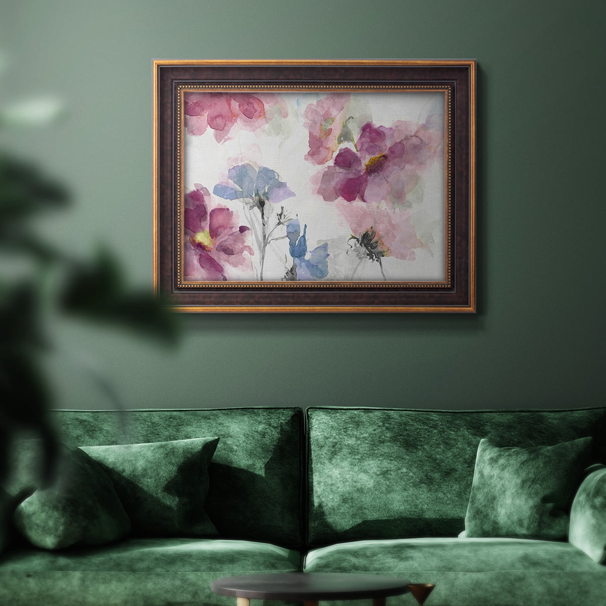 Prairie Wildflowers Premium Framed Canvas- Ready to Hang