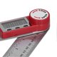 thumbnail image 3 of Angle Finder 360 Digital Display Durable Stainless Steel Portable Electronic Measuring Ruler for Woodworking200mm, 3 of 5