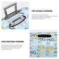 thumbnail image 5 of Balery Luggage Cover Cartoon Cat Print Suitcase Covers for Luggage Elastic Washable Suitcase Protector Fits 18-32 Inch Luggage-Medium, 5 of 9