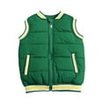 thumbnail image 2 of Esaierr Toddler Kids Fleece Vest Outwear for Boys Girls,Little Big Boys Girls Zipper Sleeveless Jacket Baby Lightweight Breathable Baby Fall Winter Vest Thickened Warm Waistcoat Coats 3-12 Y, 2 of 7