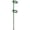 Green_EC03, variant on Small Plant Support Plant Stakes Adjustable Garden Single Stem Support Stakes Planter for Rose Climbing Plants Outdoor & Indoor and More Green 15 In
