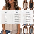 thumbnail image 7 of Uootdi Women's Tops Round Neck Sleeveless Ruched Detail Casual Blouses Summer Vacation Style Lightweight Breathable Loose Fit Shirts Gift, 7 of 7