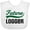 AA-White, variant on Inktastic Logging Future Logger Boys Baby Bib
