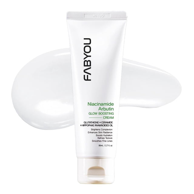 FABYOU Niacinamida Arbutina Crema potenciadora de brillo 2.7 oz - Clarificante y cuidado de los poros con 10% de niacinamida arbutina. Rápida absorción, no irritante: cuidado de la piel coreano