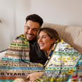 thumbnail image 4 of LHSHID 50th Birthday Gifts for Women Happy 50 Year Old Gifts Decorations Gift Ideas for Her Funny 50th Birthday Throw Blanket Gift Ideas 40"x50", 4 of 7