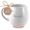 thumbnail image 1 of LCP 18692 18 oz Textured Loved White Coffee Cup, 1 of 1