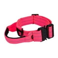thumbnail image 2 of KBOOK Tactical Dog Collar with Handle Reflective Military Dog Collar for Medium Large Dogs Adjustable Nylon Dog Collars(Pink,L), 2 of 7
