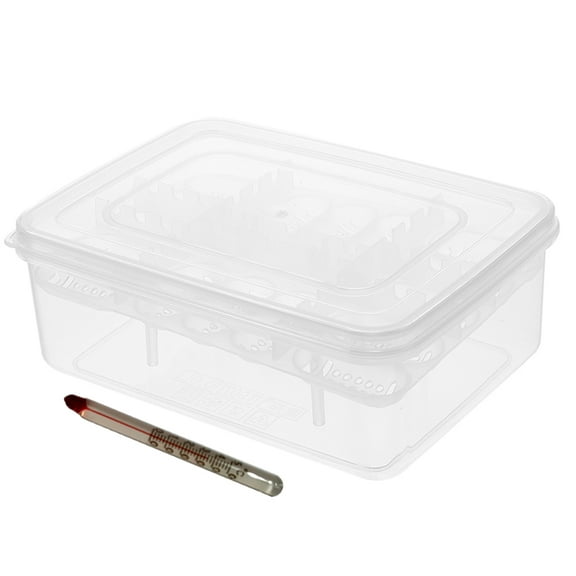 Reptile Breeding Box 16-Holes Reptile Egg Incubator Hatchery Boxes Reptile Egg Breeding Case