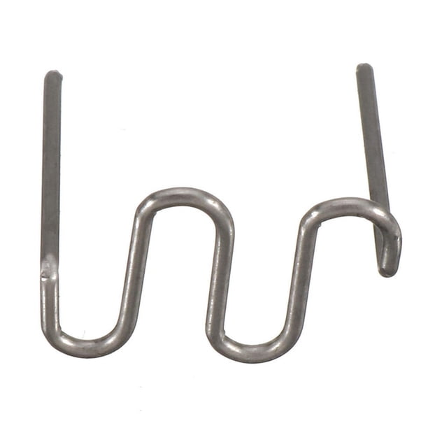 TFixol 500pcs Parachoques de coche Máquina de soldadura de plástico Alambre de soldadura de plástico TFixol Grapa de ondas