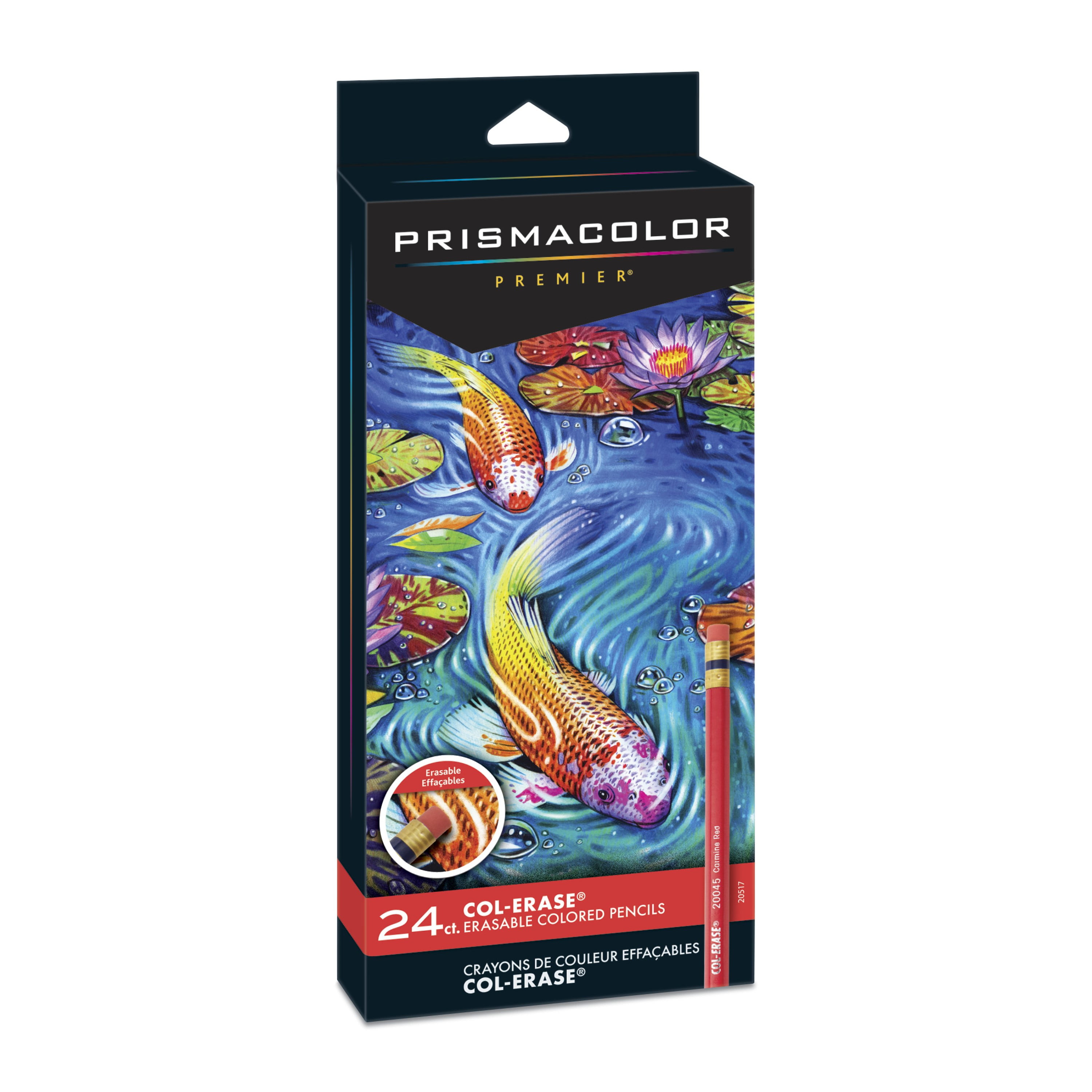 Assorted Colors Prismacolor Col-Erase Erasable Colored Pencil 1 Set of 24-Count 