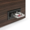 thumbnail image 3 of Victrola 6-in-1 Wood Empire Mid Century Modern Bluetooth Record Player with 3-Speed Turntable, CD, Cassette Player and Radio, 3 of 17