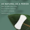 thumbnail image 5 of Veeda Natural Cotton Ultra Thin Panty Liners for Women – Breathable Thin Daily Liners, Chlorine-Free and Toxin-Free – Hypoallergenic & Comfortable Pantyliners – 240 Count, 5 of 6