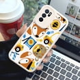 thumbnail image 3 of "Expresa tu personalidad con una original y moderna funda plateada mate con dibujos animados para iPhone", 3 of 4