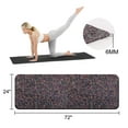 thumbnail image 3 of Athletic Works Yoga Mat, TPE with EPDM, 72inx24inx6mm, 3 of 7