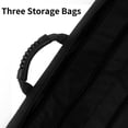 thumbnail image 4 of facefd Washable Waterproof Artist Storage Bag with Handles Straps Large Capacity Art Pocket Accessory for Painting Poster Artworks, 4 of 5