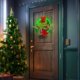 thumbnail image 4 of Naiovety Las decoraciones navideñas de plástico iluminan la navideña LED para el hogar con lámpara Kits de decoración para fiestas flor roja, 4 of 6