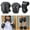 Black & red, variant on Protective Knee Pads Set 6 Protector Kit Knee Pads Elbow Pads Wrist Guards Protective Equipment Set Safety Protection Pads For Skateboard Cycle Riding