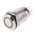 thumbnail image 1 of 2x CA 250V 3A Interruptor de botón momentáneo Carcasa naranja de 12V Adecuado para orificio de montaje de Gloria Interruptor de botón momentáneo, 1 of 9
