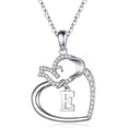 thumbnail image 1 of Xihbxyly Collar con Colgante de Corazón de Buena Suerte para Mujer, 1 of 3