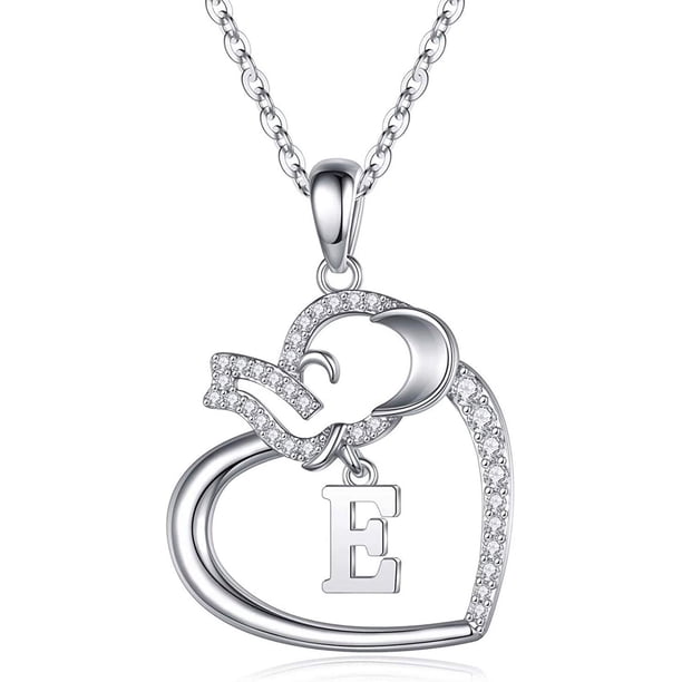 Fiudx Collar In Colgante Corazon de Buena Suerte para Mujer
