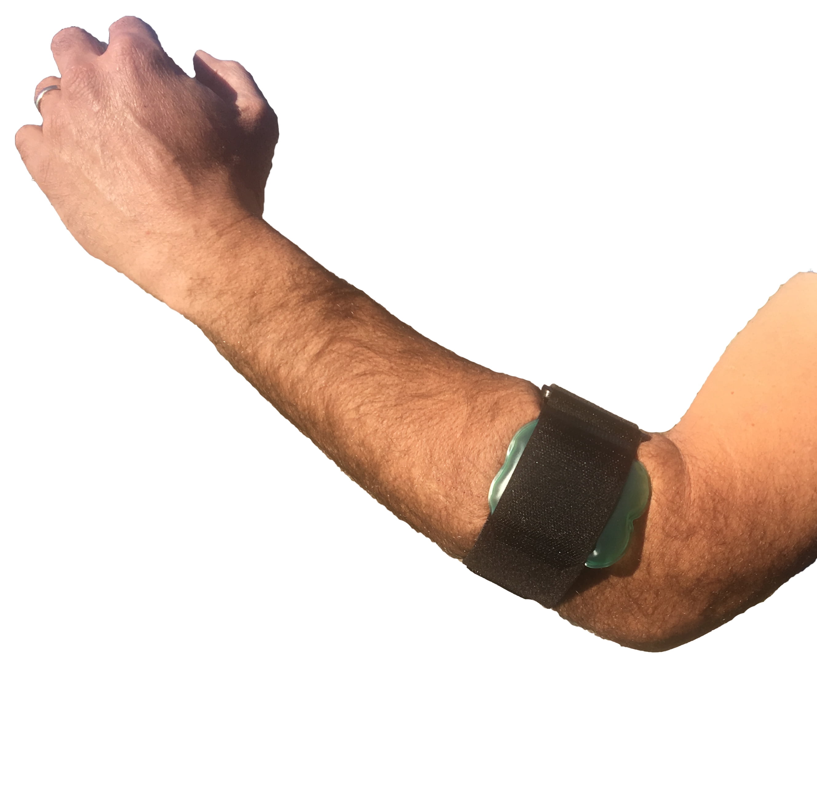 Epi-Lock Tennis Elbow Support Strap - Size L/XL For Forearm 12.5"-15", Dual Strap Design For Pain Relief