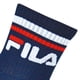 thumbnail image 3 of FILA Calcetines unisex, 6 Pares de Quarter - Calcetines cortos, Sport, Puño con Logo, uni Azul 43-46, 3 of 3