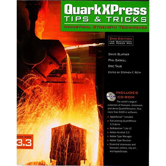 Pre-Owned Quarkxpress Tips & Tricks: Industrial-Strength Techniques, 9781566091374, 1566091373, Paperback, Subsequent edition