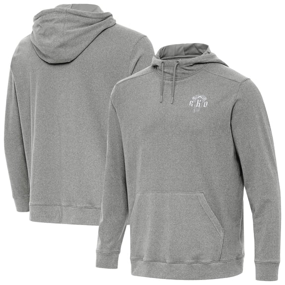 Men's Antigua Heather Charcoal Randy Orton Cloud Hoodie