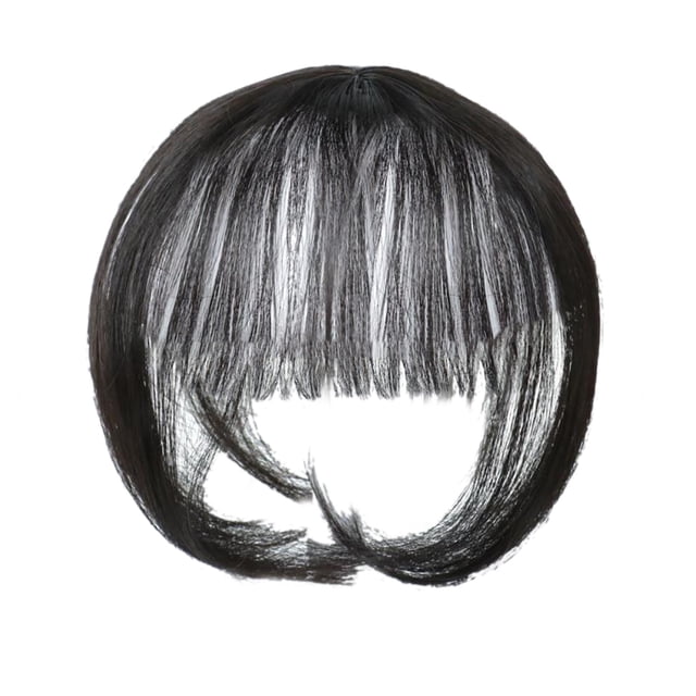 1*Perruque Bradem Liquidation, Perruque Frange Femme 3D Air Frange Pièce Perruque Invisible Naturelle Multi-Directionnelle Fausse Frange, Perruque A, Chandail Toupet