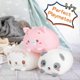 thumbnail image 2 of 26-27 SBSG Plush Toys Set Soft Stuffed Animal Plush Pillow Cute Cat Plushie Cuddly Plush Toys Hugging Pillow Decoration Gift for Girls Boys Girlfriend, 2 of 5