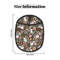 thumbnail image 3 of Rocae Rabbits on Floral for Silicone Pot Holders, Oven Mitts Heat Resistant Hot Pads with Pockets,Non-Slip Bbq Baking Smoking Potholders ,7.5"x9.4", 3 of 7