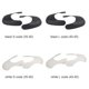 thumbnail image 1 of Shoes Shields Antiarrugas Shoe Head Stretcher Shaper Support Cap (Negro L) Tmvgtek cuidado belleza, 1 of 3