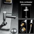 thumbnail image 3 of Minimalist Bathroom Faucet for Guest Toilet Cold Water Tap, 3 of 5