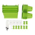 thumbnail image 2 of Hanging Planter Boxs Wall Planter for Indoor Outdoor Vertical Planter for Garden Balcony Yards Home Decor Light Green, 2 of 5