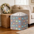 thumbnail image 4 of RKSTN fabric storage b ag Quilt Storage Bag For Household Large Capacity Sorting Of Quilts And Clothes Special For Moving And Packaging Clothes Waterproof Cloth Bag organization and storage, 4 of 5