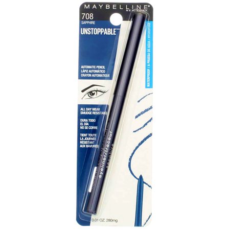 Maybelline New York Unstoppable Waterproof Eyeliner, Sapphire [708] 0.01 oz