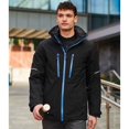 thumbnail image 2 of Regatta - Chaqueta Acolchada X-Pro Evader III para Hombre (Negro, Azul Oxford) Regatta UTPC4287_blackoxfordblue, 2 of 3