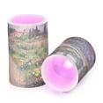 thumbnail image 7 of Yayeee Flameless Candles with Remote Flickering Battery Operated Multi Color Changing, Art Garden Scene, 7 of 7