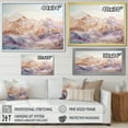 thumbnail image 4 of Designart "Tranquil Mountain Majesty" Landscape Mountains Floater Framed Wall Decor, 4 of 5