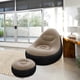thumbnail image 2 of Xihbxyly Sofá Inflable, Portátil, Plegable, con Respaldo Cómodo y Reposabrazos, Inflado y Desinflado Rápido, Ideal para Picnics Al Aire Libre, Ideal para Relajarse y Disfrutar Del Tiempo Libre., 2 of 4